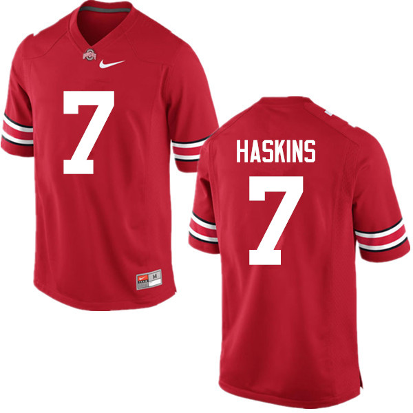 Ohio State Buckeyes #7 Dwayne Haskins College Football Jerseys Game-Red